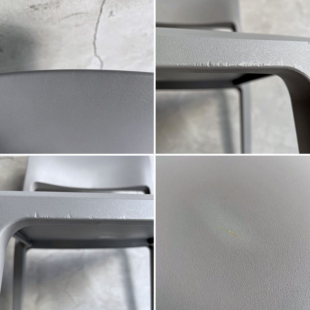 ヴィトラ Vitra ティプトン Tip Ton ワークチェア ダイニングチェア デスクチェア バサルト スタッキング チルト機能 定価￥47,300- B ♪