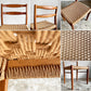 デンマークビンテージ Danish Vintage チーク材ｘペーパーコード ダイニングチェア ラダーバック 北欧家具 北欧ビンテージ ■