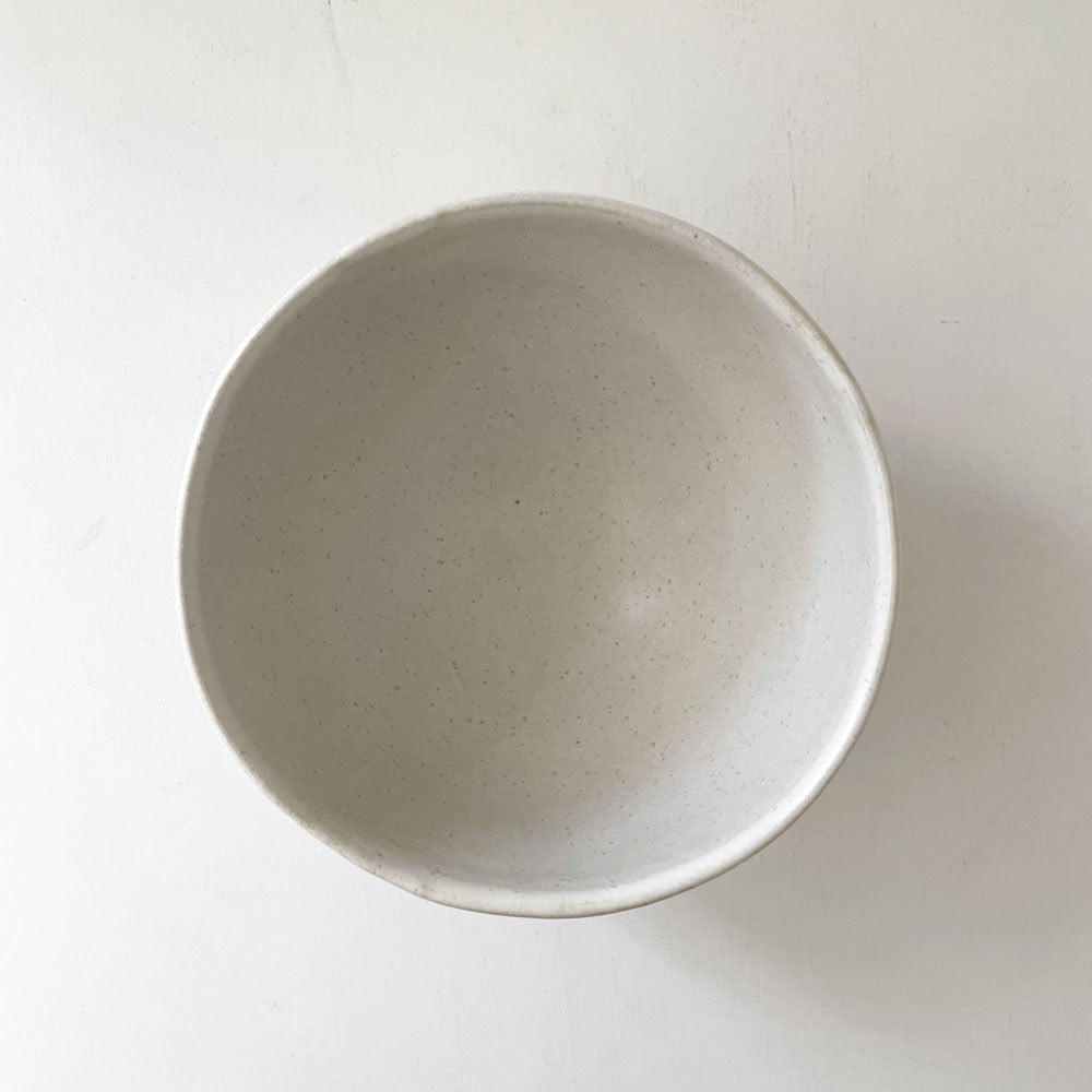 村上躍 Yaku Murakami 白釉鉢 碗 ボウル Φ13cm 現代作家 ◎