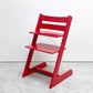 ストッケ STOKKE トリップトラップ TRIPP TRAPP ベビーチェア キッズチェア S/N3～ レッド ノルウェー 北欧家具 現状品 ●