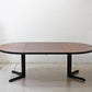 北欧ビンテージ Scandinavia Vintage ローズウッド EXラウンドテーブル Φ120cm 伸長式 北欧家具 現状品 ●