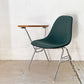 ハーマンミラー Herman Miller サイドシェルチェア セカンド 2nd ビンテージ アプホルスター スクールベース スタッキングベース 肘掛けテーブル付 イームズ ミッドセンチュリー D ★