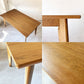 ウニコ unico ディフェ ダイニングテーブル DIFE Dining table 150 オーク材 オイル仕上 廃盤 定価79,200円 美品 ★