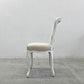 サラグレース Sarah Grace SGD デビュー ダイニングチェア DEBUT DINING CHAIR CHARM BD WHITE&NATURAL LINEN ラタンバック アンティーク風 オーク材 参考価格約55,000円B〓