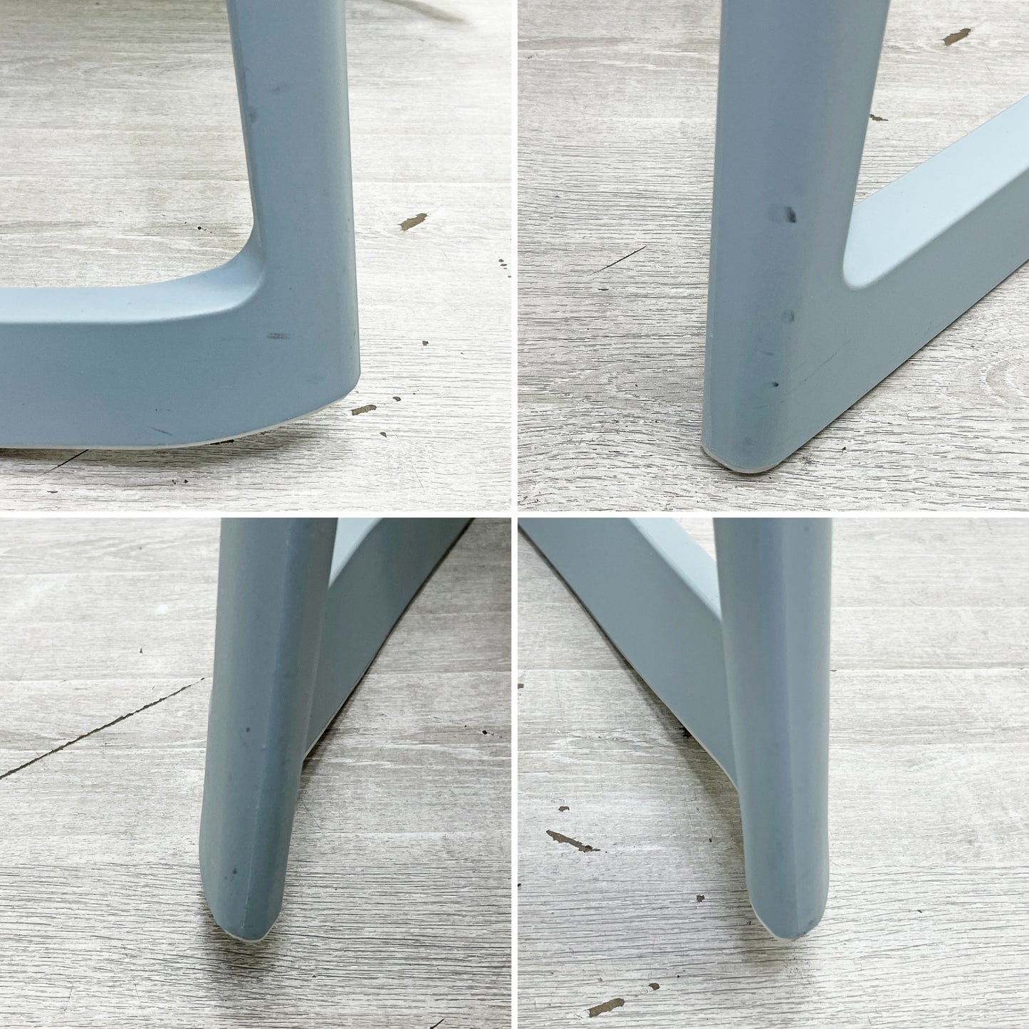 ヴィトラ Vitra ティプトン Tip Ton ダイニングチェア デスクチェア アイスグレー スタッキング チルト機能 定価￥42,900- B ●