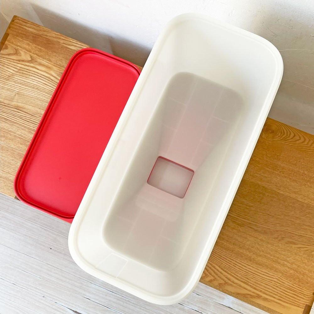 タッパーウェア Tupperware スマートライスディスペンサー Smart Rice Dispenser 10㎏ マルチフリー コンパクトデザイン ★