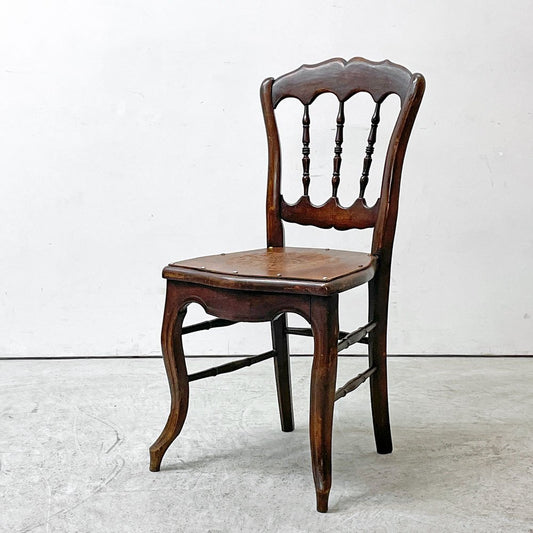 フランス ビンテージ French Vintage ロココスタイル ベントウッドチェア クラシカル 猫脚 カントリー シャビーシック ●