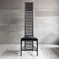 カッシーナ Cassina ヒルハウス 292 Hill House 1 ラダーバックチェア シルクベルベット ブラック チャールズ・レニー・マッキントッシュ 参考定価￥759,000- ♪