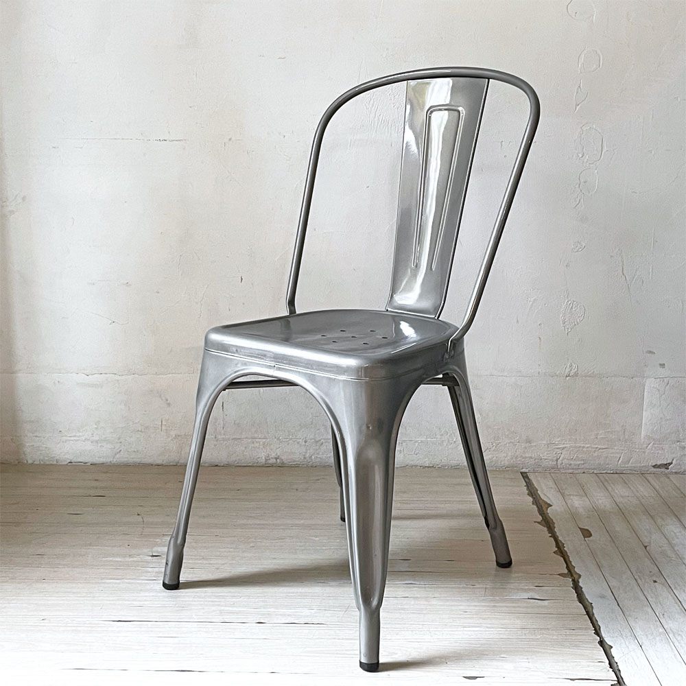 トリックス TOLIX エーチェア A-chair スタッキングチェア ガルバナイズド グザビエ・ポシャール インダストリアル 工業系 フランス ★