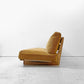 モモナチュラル MOMO Natural クラウド CLOUD ローソファ 3人掛け LOW SOFA 3P オーク材 ファブリック FGD-4 コーデュロイ キャメル カバーリング 定価￥200,000- ●