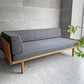 モモナチュラル Momo Natural デイソファ DAY SOFA 2.5シーター ONE ARM L 片アーム オーク無垢材フレーム 参考定価145,000円 ♪