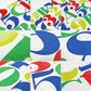 ハーマンミラー Herman Miller アレキサンダー・ジラード Alexander Girard ナンバーズ Numbers テキスタイル ビンテージ ファブリックパネル 100 x 100cm ジラルド ●