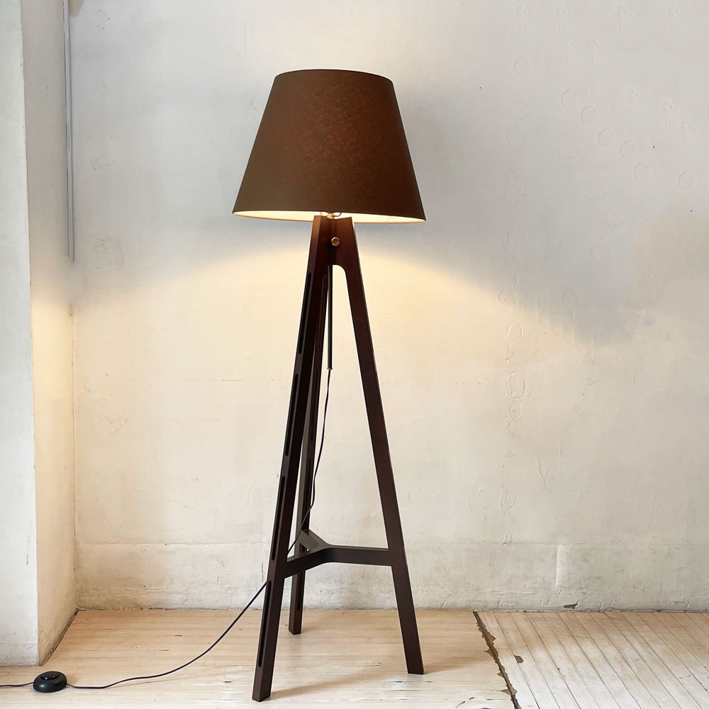 ワイスワイス WISE WISE アキ AKI CM-701 フロアランプ フロアスタンド 照明 ナラ材 高さ調整可能 ★