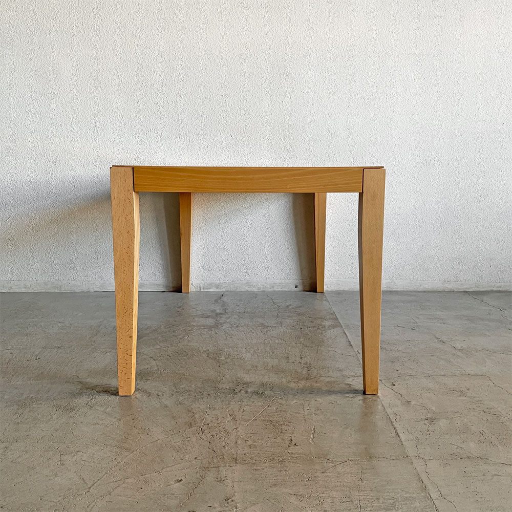 カッシーナイクスシー Cassina ixc. マラガ MALAGA ダイニングテーブル ビーチ材 W140cm フィリップ・ユーレル Philippe Hurel 廃番 〓