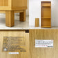 無印良品 MUJI オーク材 薄型ラック ワイド大 追加棚付き W80×D22×H213cm 7段 本棚 ブックシェルフ 廃番 参考定価38,890円 ●
