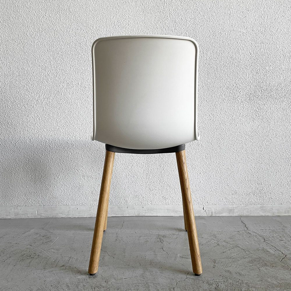 ヴィトラ vitra ハルウッド HAL WOOD サイドチェア ダイニングチェア ホワイト ナチュラルオーク ジャスパー・モリソン 現行定価￥78,100- B 〓