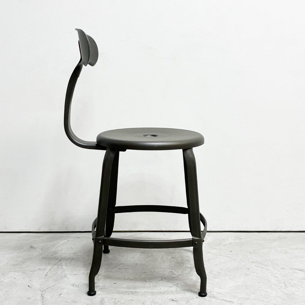 フェールトラヴァイユ FER TRAVAIL ニコルチェア NICOLLE Chair SH45 ダイニングチェア スチール マットクリア仕上げ 別注モデル インダストリアル フランス B ●