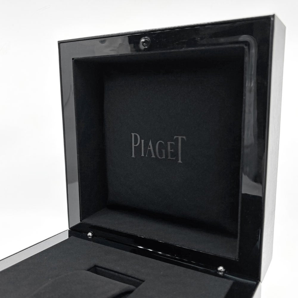 ピアジェ PIAGET 時計 ウォッチボックス ケース 純正ボックス 箱のみ ブラック 冊子付き スイス  D ●