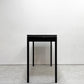 カリモク karimoku ユーティリティプラス Utility plus デスク シアーブラック オーク材 120×45cm モダンスタイル ●