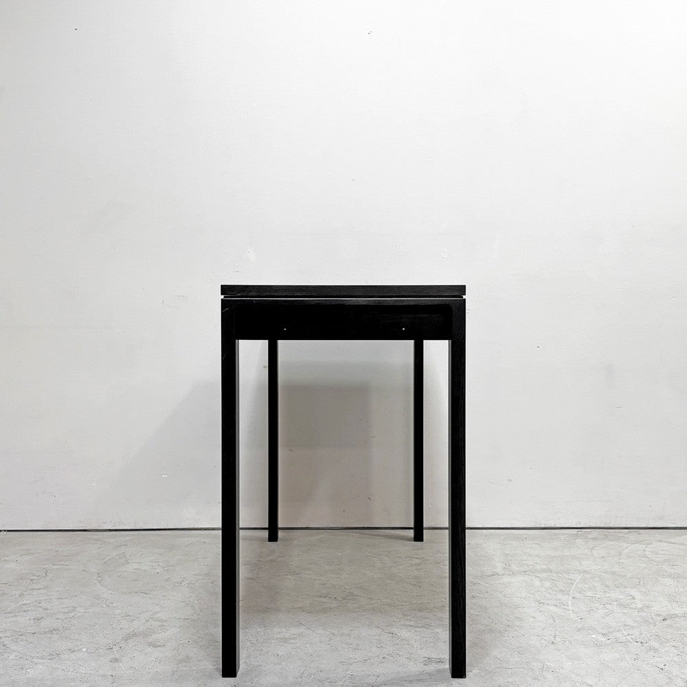 カリモク karimoku ユーティリティプラス Utility plus デスク シアーブラック オーク材 120×45cm モダンスタイル ●