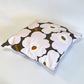 マリメッコ Marimekko ピエニウニッコ Pieni Unikko クッションカバー ブラウン ピンク マイヤ・イソラ 廃番カラー 50×50cm 北欧 ■