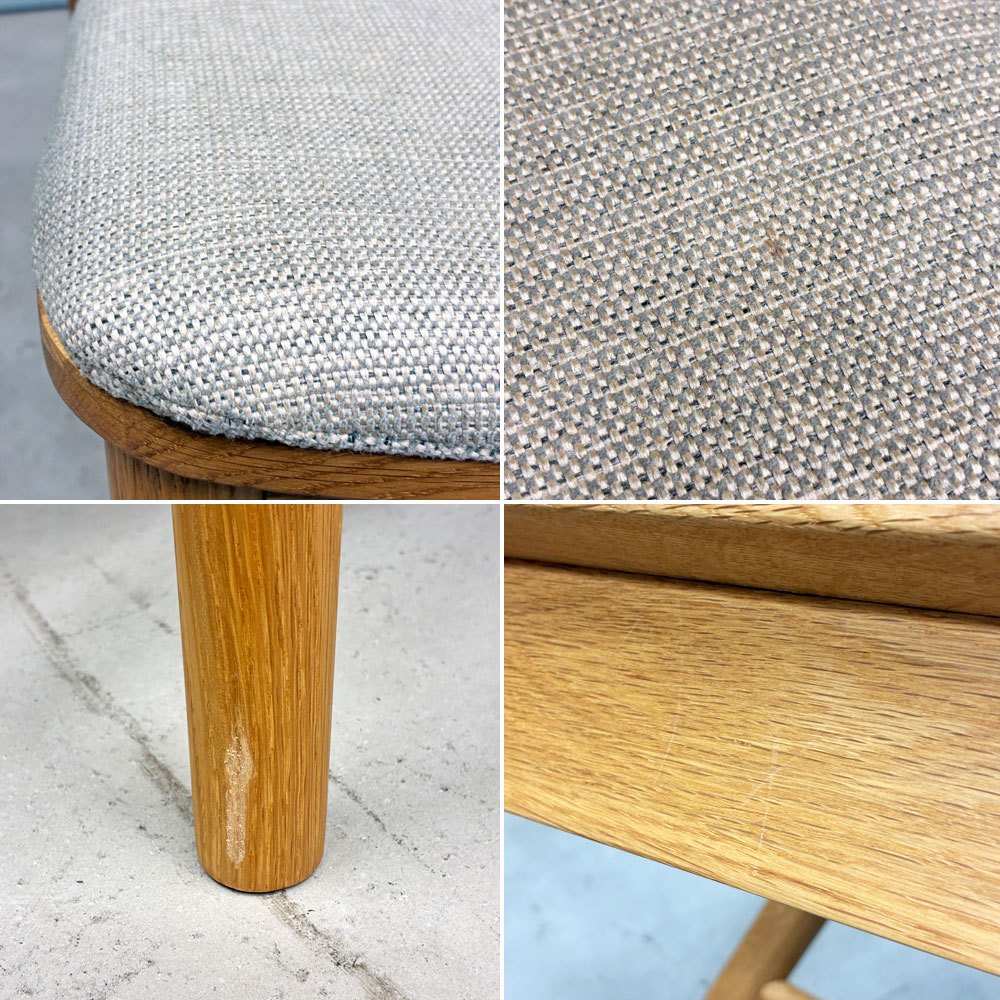 ウニコ unico ソルク SOLK ダイニングチェア オーク材 カバーリング ナチュラル 北欧スタイル 定価￥25,300- A ◎