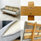 ゲタマ GETAMA GE236 3シーター ソファ ハンス・J・ウェグナー Hans J Wegner ファブリック マハラム社 モード生地 オーク無垢材 北欧 デンマーク ビンテージ ●