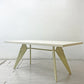 ヴィトラ vitra EMターブル EM Table ダイニングテーブル アイボリー × ブランコロンブ W180cm ジャン・プルーヴェ ラミネート天板 モダン 参考価格\484,000- ●