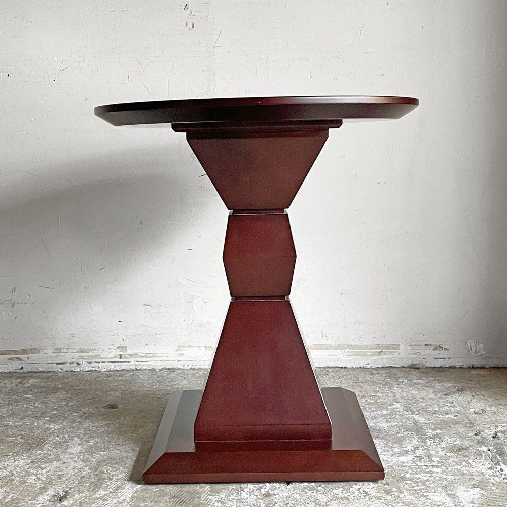 アスプルンド ASPLUND リゾルティール RESORTIR ムーラン ラウンドテーブル MOULIN ROUND TABLE サイドテーブル ダークブラウン ビーチ材 モダンデザイン ■