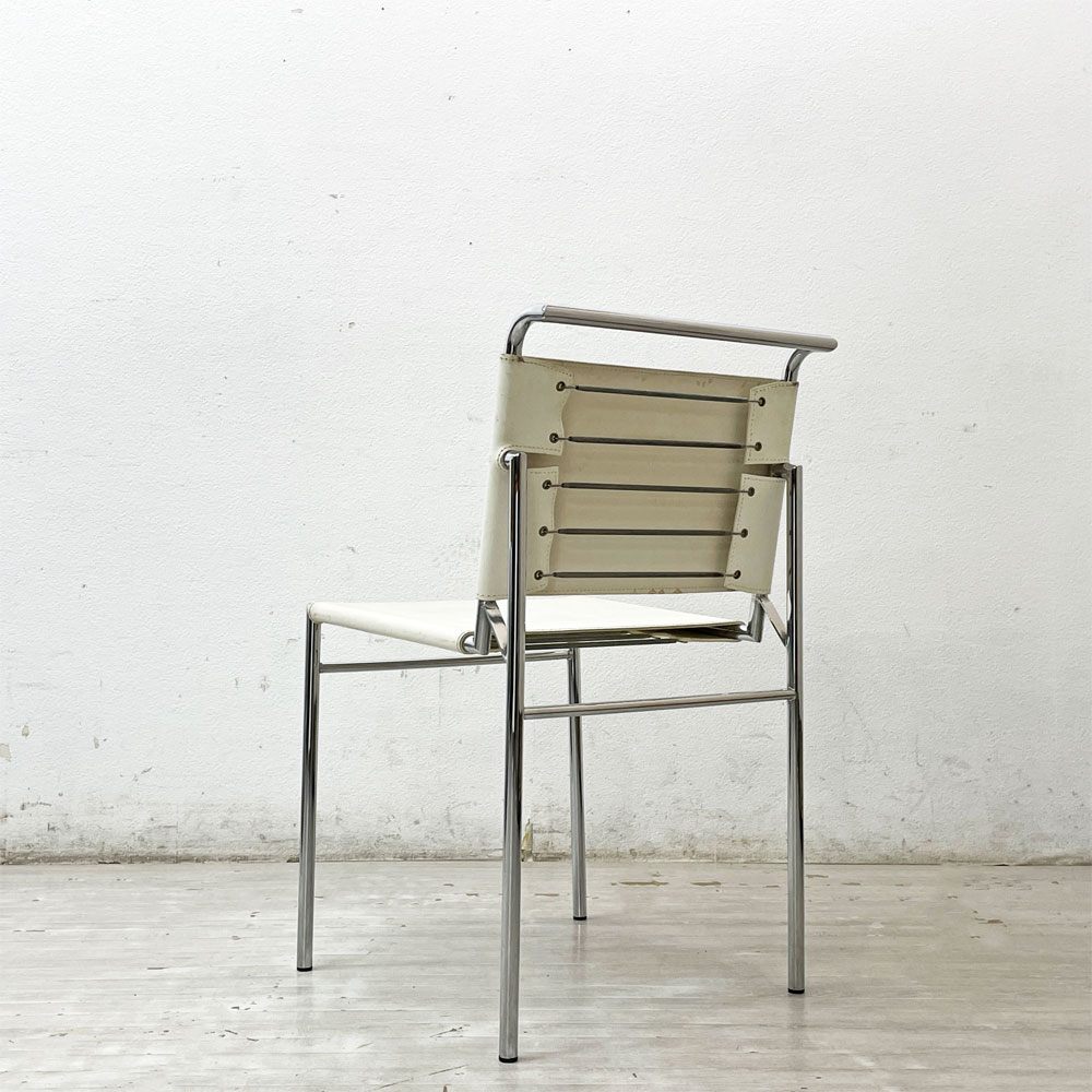 スティールライン Steel Line ロクエブリューン ROQUEBRUNE ダイニングチェア アイリーン・グレイ Eileen Gray モダンデザイン リプロダクト品 A ●