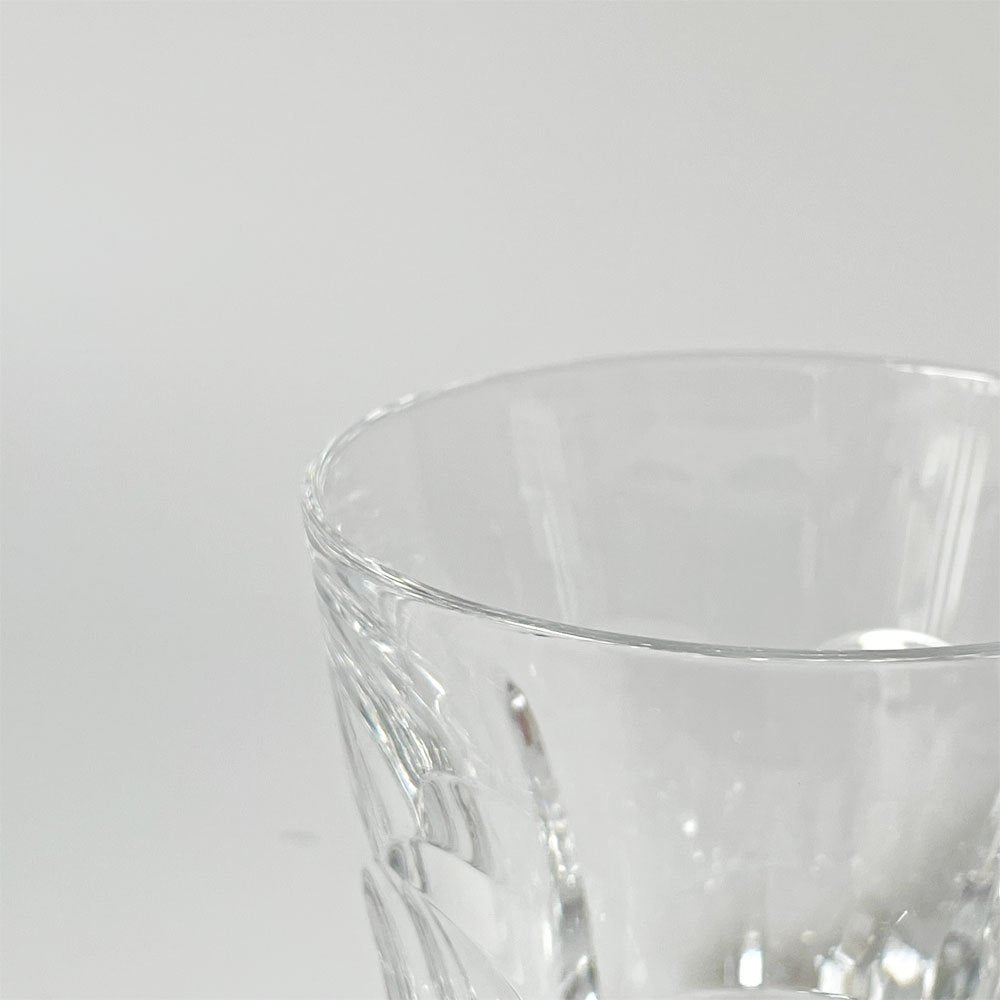 バカラ Baccarat アルクール Harcourt ロックグラス クリスタルガラス フランス 定価33,000円 箱付き 美品 A ★