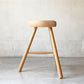 ワーナー Werner シューメーカーチェア Shoemaker Chair NO.49 スツール ビーチ材 ラーズ・ワーナー デンマーク 美品 北欧家具 ★