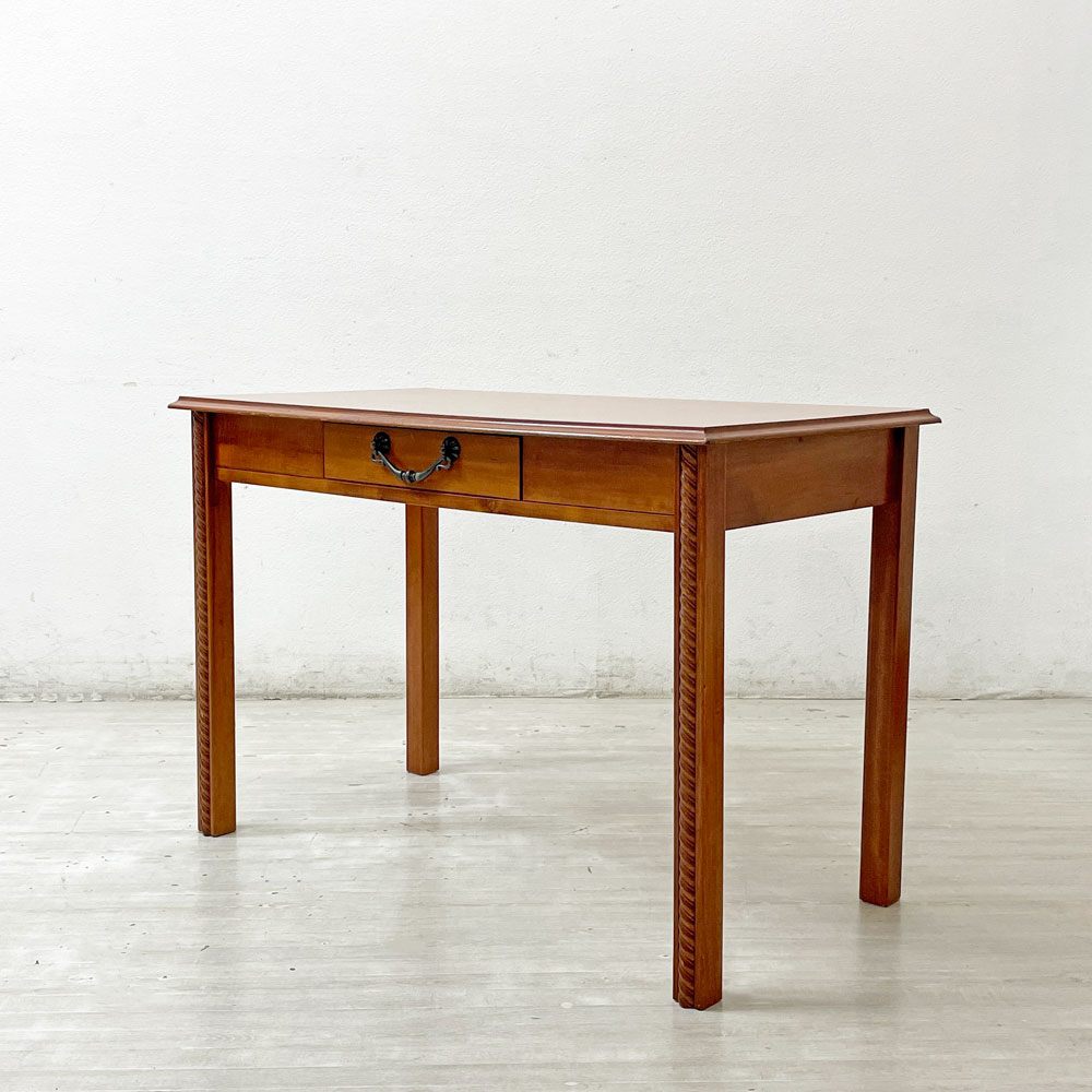 ソレンティーノ・マリアーニ Sorrentino Mariani & Co デスク 抽斗1杯 W107cm アメリカンミッドセンチュリー モダン 米国家具 ●