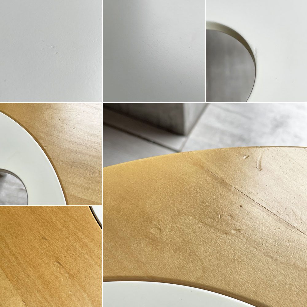 アクタス ACTUS ワノワ テーブル＆スツール WA NO WA TABLE & STOOL キッズテーブル ビーチ材 シナ材 積層合板 幼児向け 廃番 ♪