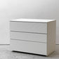 ストッケ STOKKE スリーピードレッサー Sleepi Dresser 3段 チェスト ビーチ材 ホワイト ノルウェー 北欧家具 ●