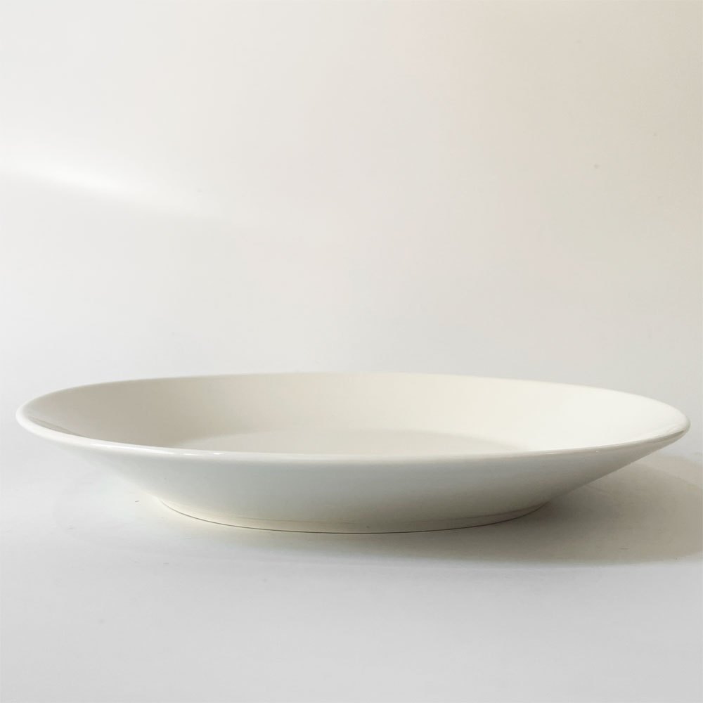 アラビア ARABIA エエヴァ EEVA オーバルプレート 25cm ホワイト スコープ scope 復刻品 北欧食器 B ★