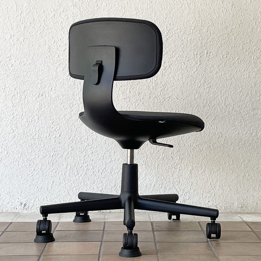 ヴィトラ vitra ルーキー Rookie デスクチェア キャスターチェア コンスタンチン・グルチッチ ダークグレー系ファブリック 定価￥78,100- ◇