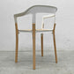マジス MAGIS スティールウッドチェア Steelwood Chair ホワイト＆ビーチ アームチェア ロナン & エルワン・ブルレック イタリア B 〓