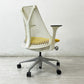 ハーマンミラー Herman Miller セイルチェア SAYL Chair デスクチェア リクライニング 旧モデル イヴ・ベアール ホワイトｘイエロー 2014年製 ●