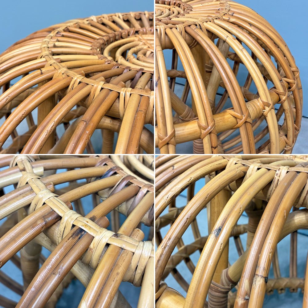 シカデザイン Sika Design ラタンスツール S フランコ アルビニ Franco Albini ハンドメイド デンマーク 北欧 ACTUS取扱 ◎