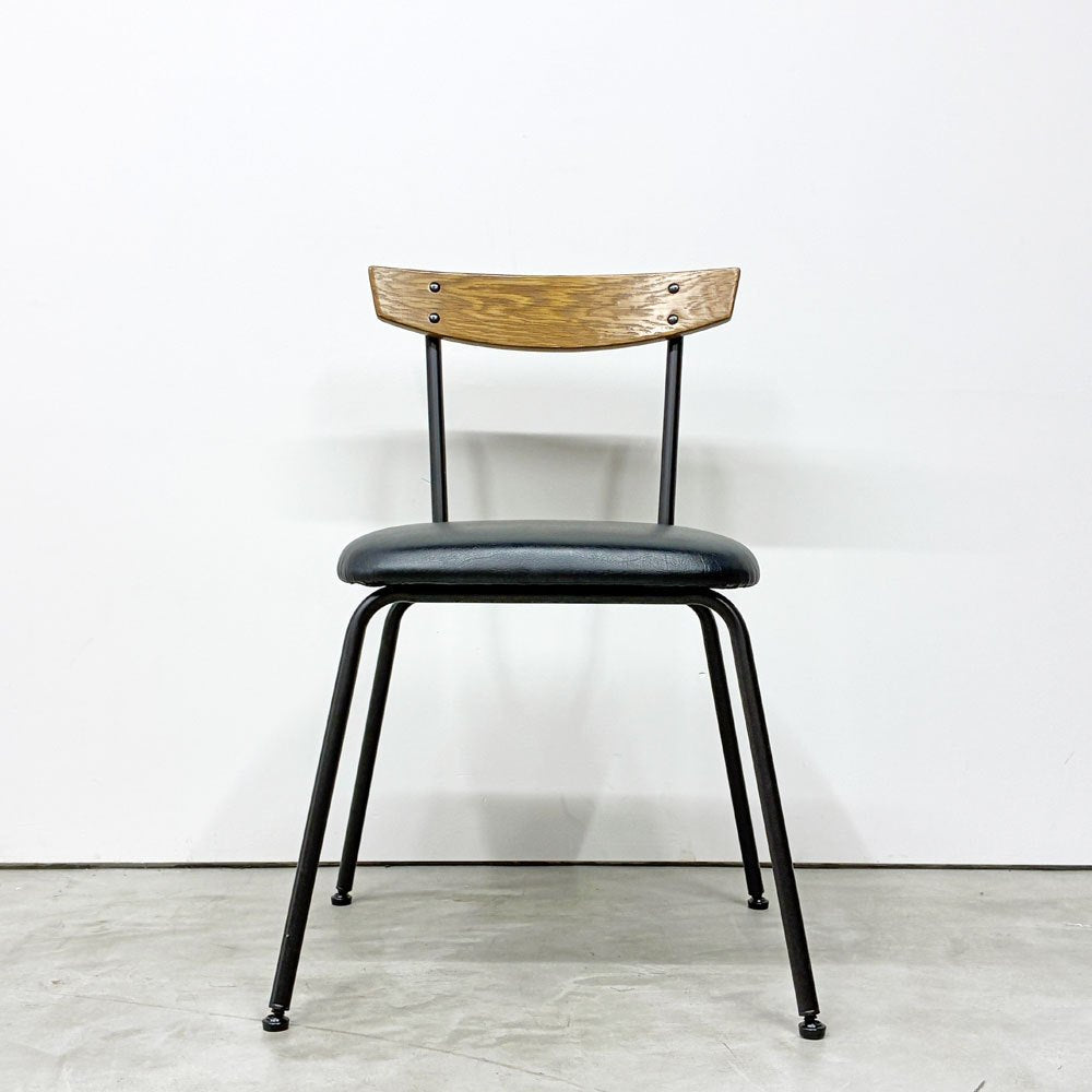 アクメファニチャー ACME Furniture グランドビュー チェア GRANDVIEW CHAIR ダイニングチェア PVCレザー オーク材 旧タイプ ◎
