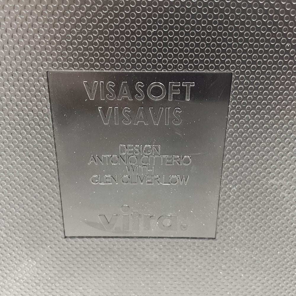 ヴィトラ vitra ビザビ2 Visavis2 アームチェア デスクチェア カンティレバー スタッキング不可仕様 アントニオ・チッテリオ A 〓