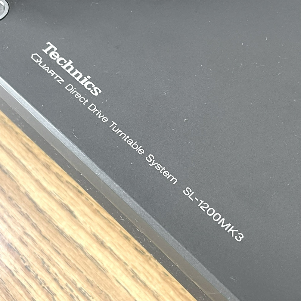 テクニクス Technics ダイレクトドライブ ターンテーブル SL-1200MK3 レコードプレーヤー ゴムマッド付 取扱説明書 良品 ★