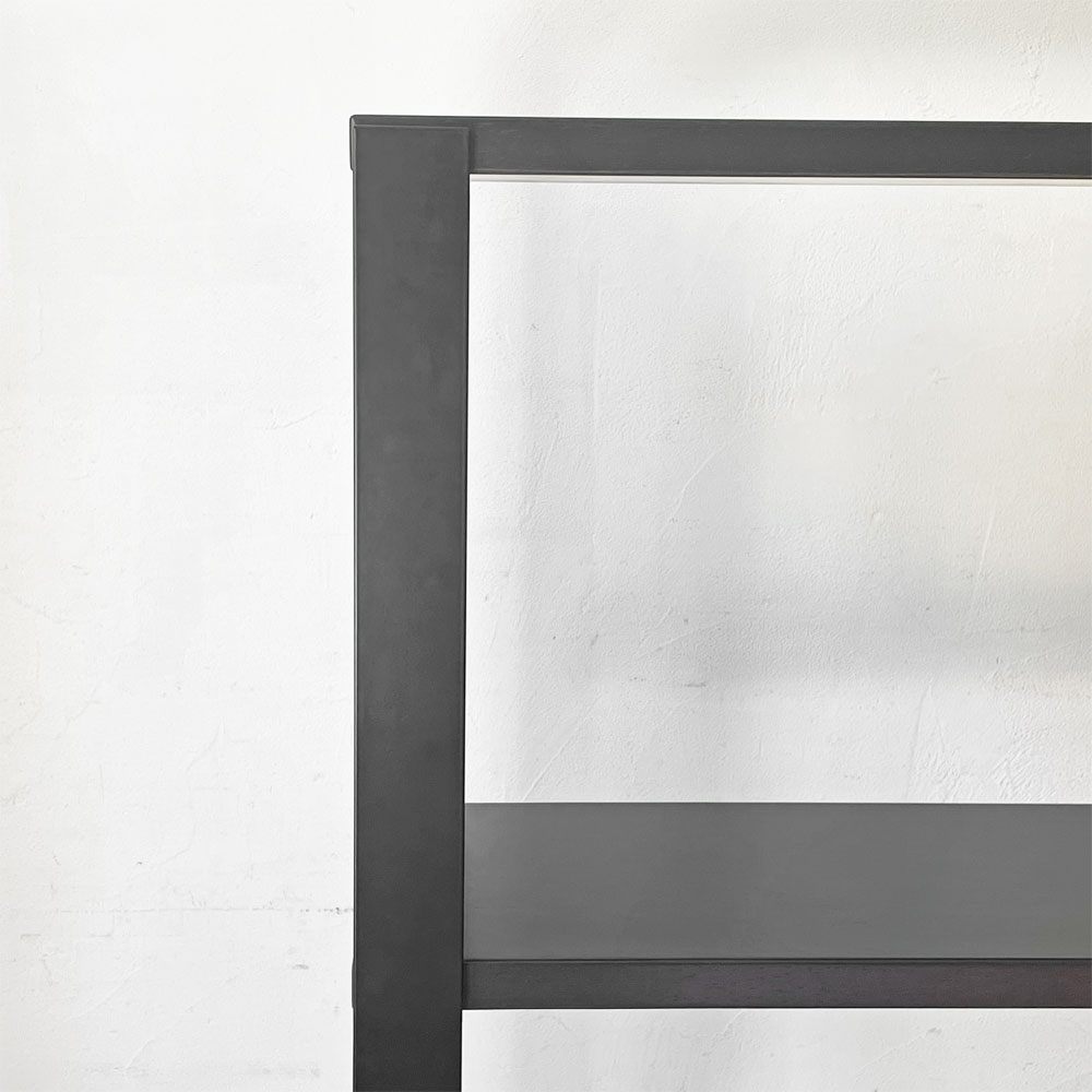 かなでもの KANADEMONO ザ・シェルフ THE SHELF ラバーウッド ブラックブラウン W70cm 参考定価￥59,800- ★