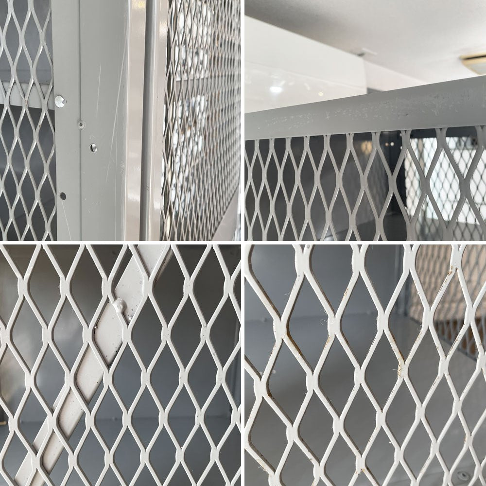 リオン LYON メッシュロッカー MESH LOCKER スチール グレー W61 パシフィックファニチャー P.F.S取扱 インダストリアル USA 米国 ◎