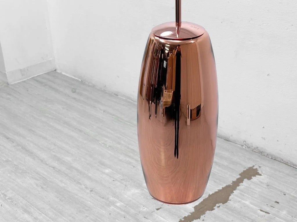 トムディクソン Tom Dixon コッパー トール ペンダントライト Copper Tall Pendant コッパー色 廃番 定価113,000円 箱付 展示美品 ●