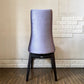 カワジュン KAWAJUN ドリディナチェア DORIDINA CHAIR ダークブラウンフレーム ファブリック パープル 定価￥63,100-以上 A ◎