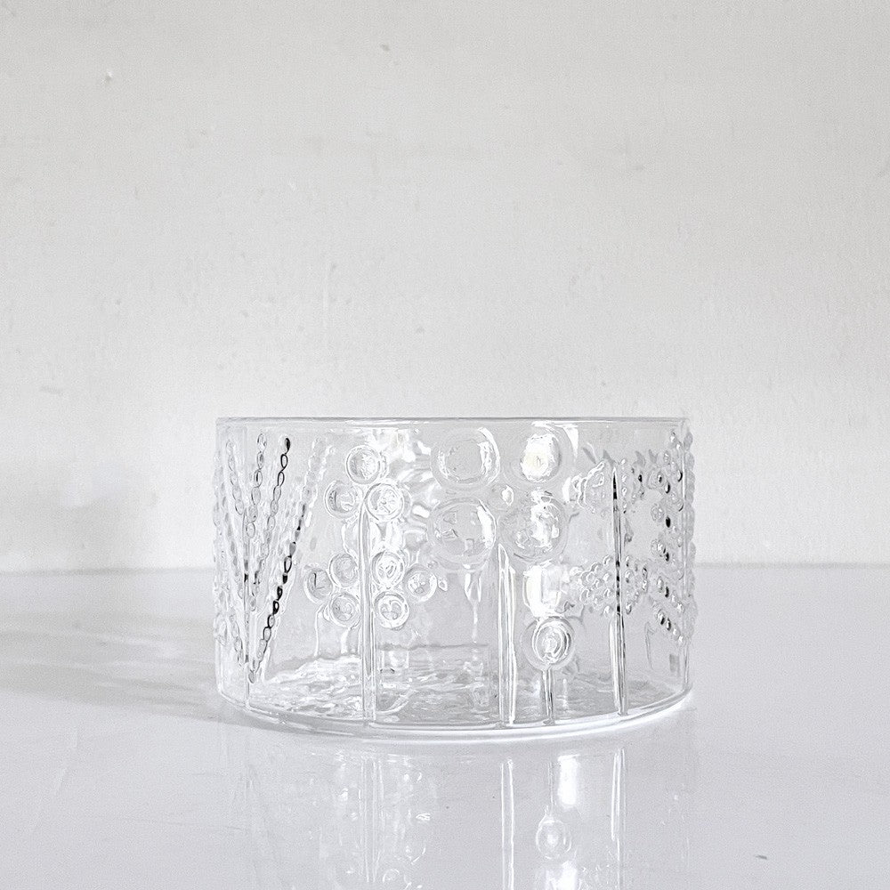 イッタラ iittala フローラ Flora ボウル クリア 10cm オイバ・トイッカ  Oiva Toikka Scope別注 フィンランド 北欧雑貨 ■