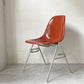 ハーマンミラー Herman Miller サイドシェルチェア セカンド 2nd FRP テラコッタ スタッキングベース イームズ ビンテージ A ★