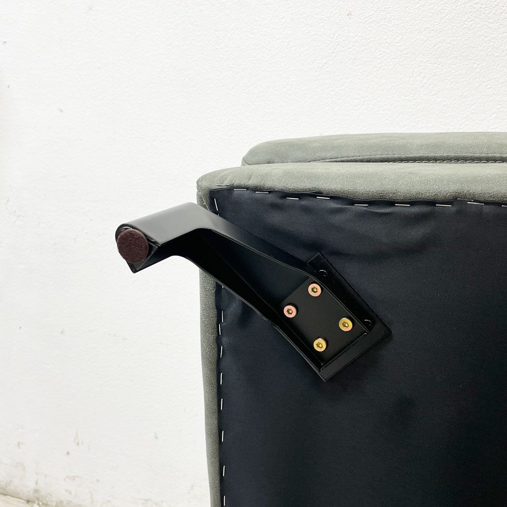 リラックスフォーム RELAX FORM グラシエーロ GLACIERO オットマン レザーテックス 関家具 展示品 w93cm ●